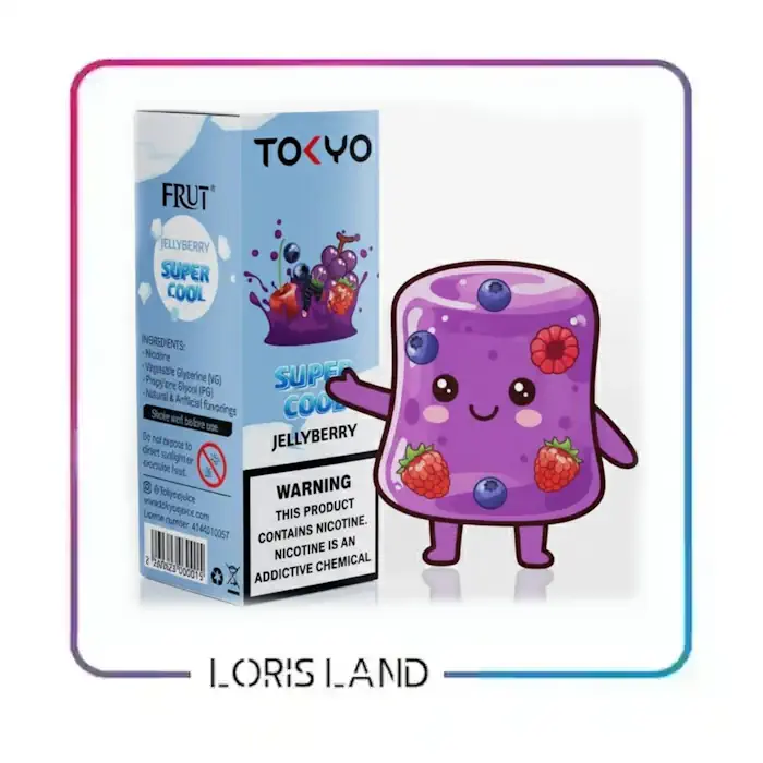 سالت توکیو ژله انگور بری گیلاس تمشک یخ